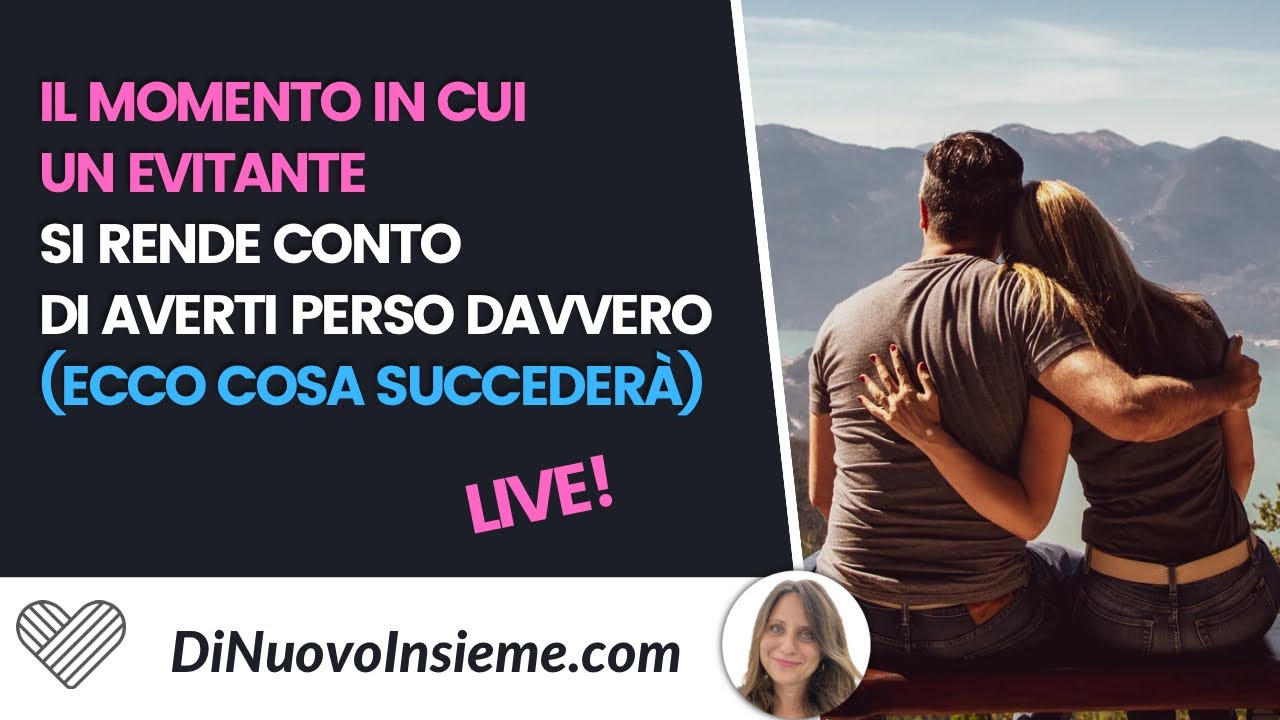 Ecco cosa succede quando un evitante si rende conto di averti perso davvero