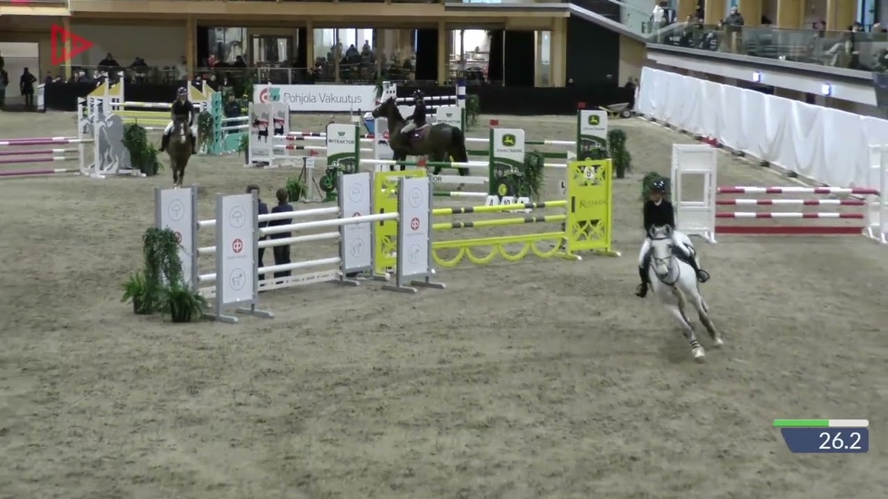 Laituri Maiju & Hallo Croket van Puyenbroeck 105cm @ Ratsastuskeskus Aino 23.-25.1.2026