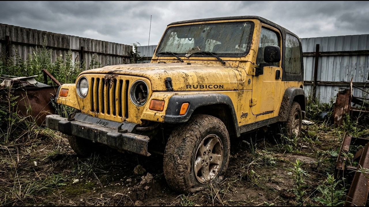 ASMR Car Restoration! 2000 Jeep Wrangler Rubicon Full Restoration