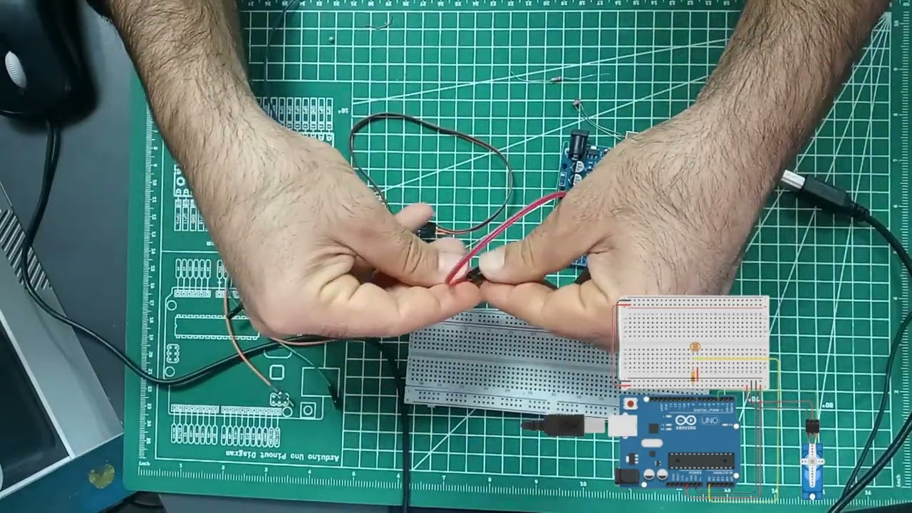 LDR ile Servo Motor Kontrolü | Tinkercad ve Arduino IDE ile Uygulamalı Eğitim