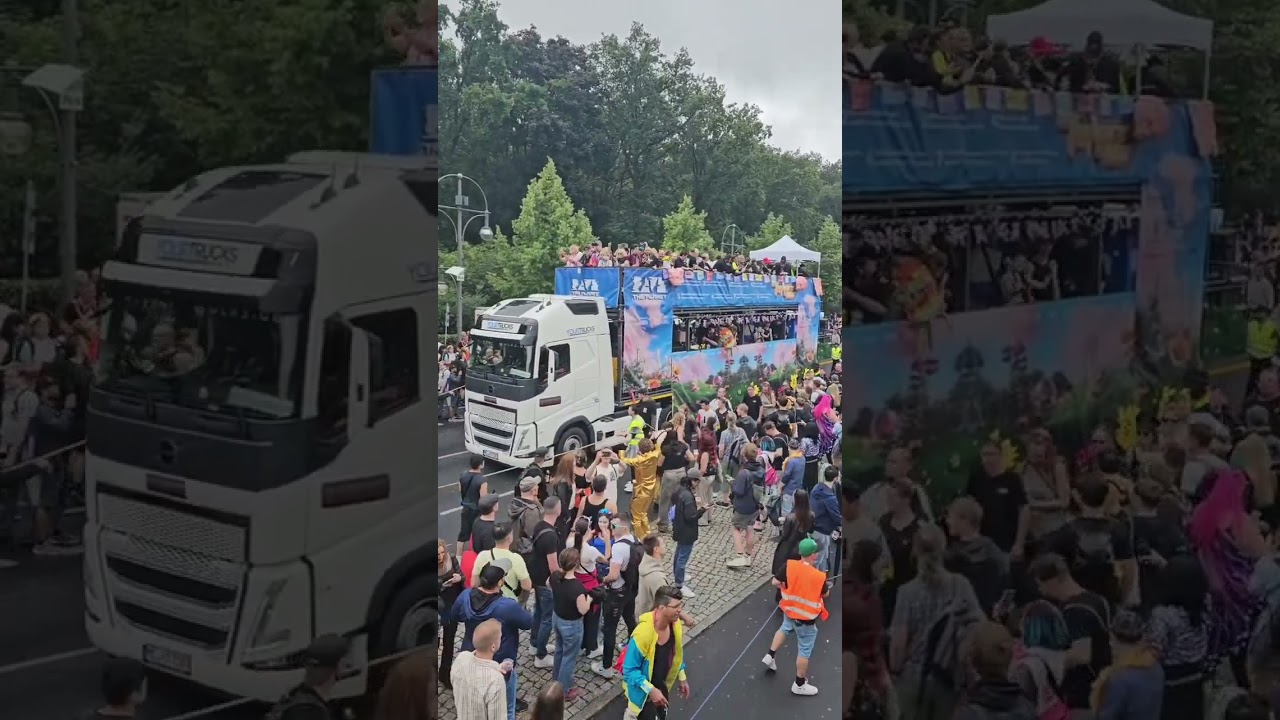 Rave the Planet -  12.07.2025 , Loveparade 2025 , Siegessäule,  Großer Stern,