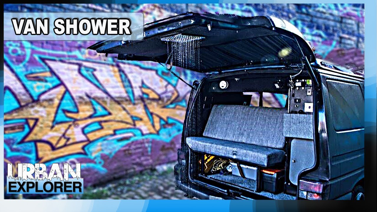 How to fit a shower in a VWT4 tailgate