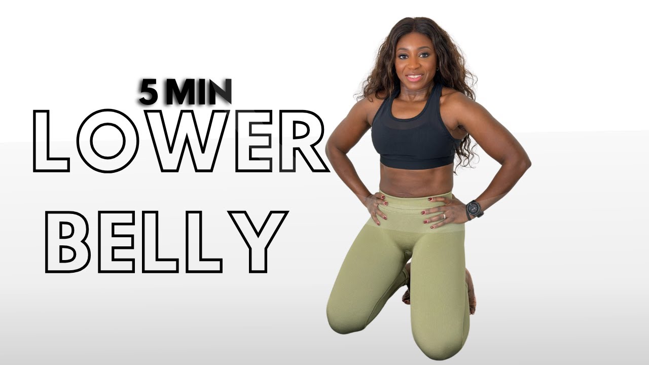 5 MIN LOWER BELLY FAT BURN 🔥 No Equipment Pilates Abs Workout