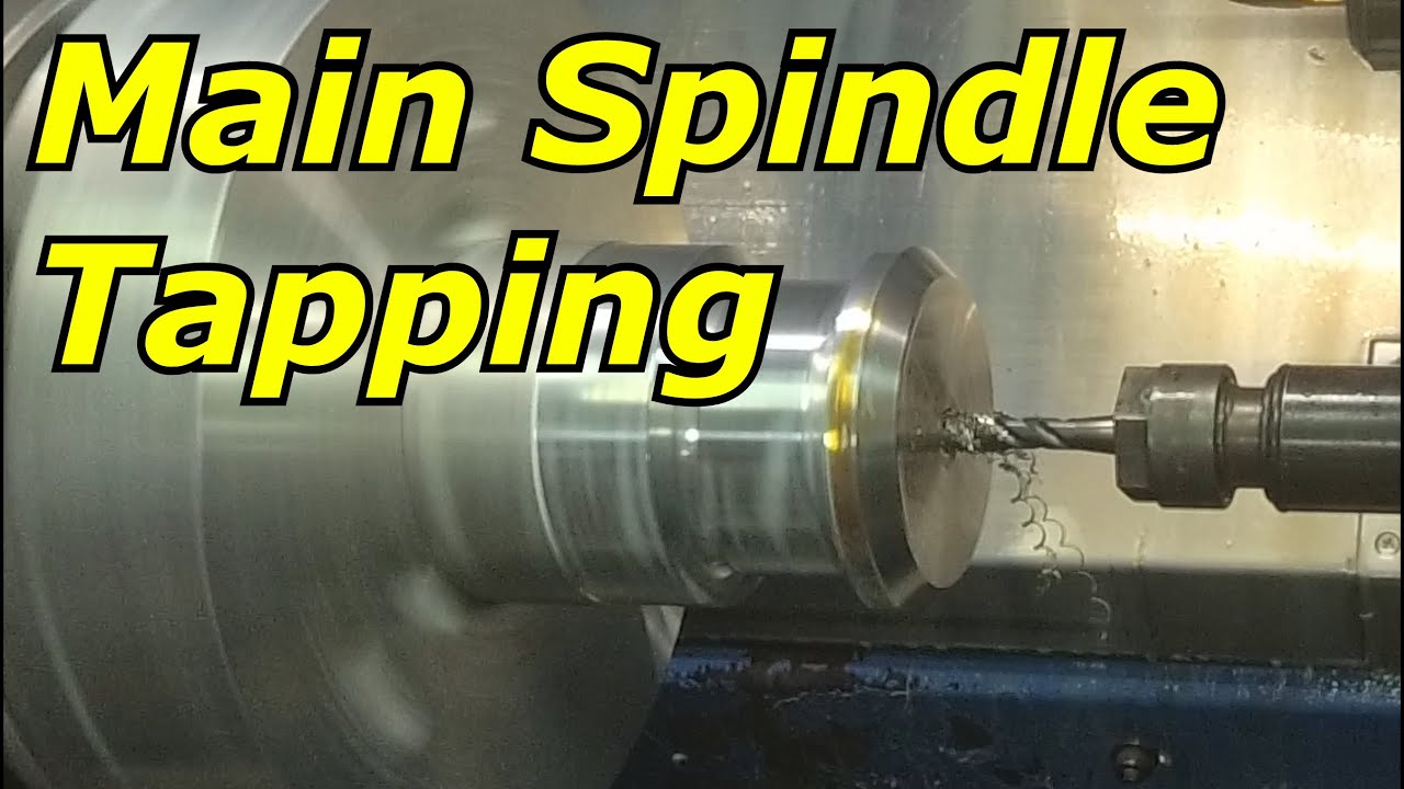 Mazak Tapping CNC Lathe Main Spindle