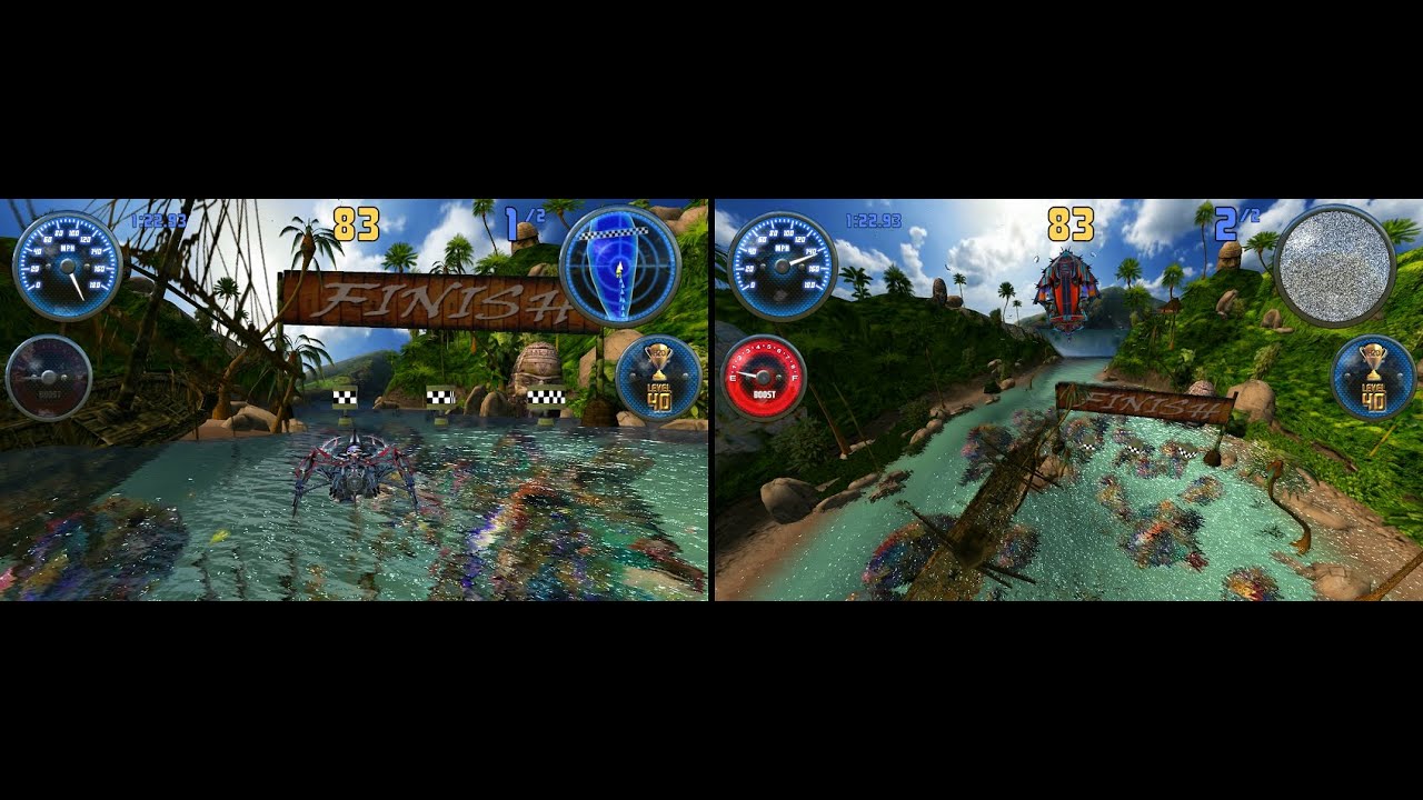H2Overdrive arcade 2 player 60fps
