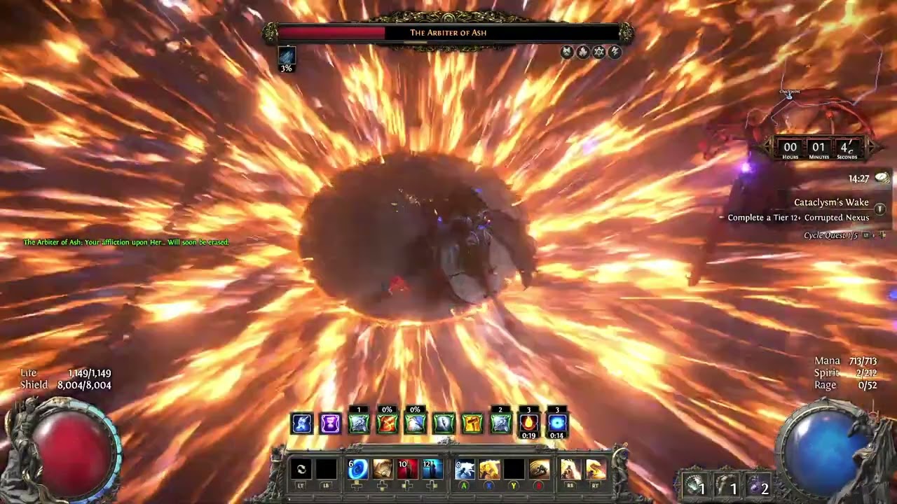 BlackFlame Covenant Flame Breath Build POE2