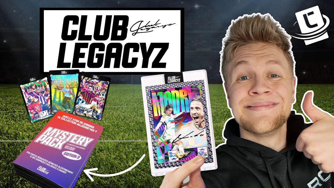 Reviewing CLUB LEGACYZ, the hottest new soccer sports cards product (as seen on Shark Tank!)