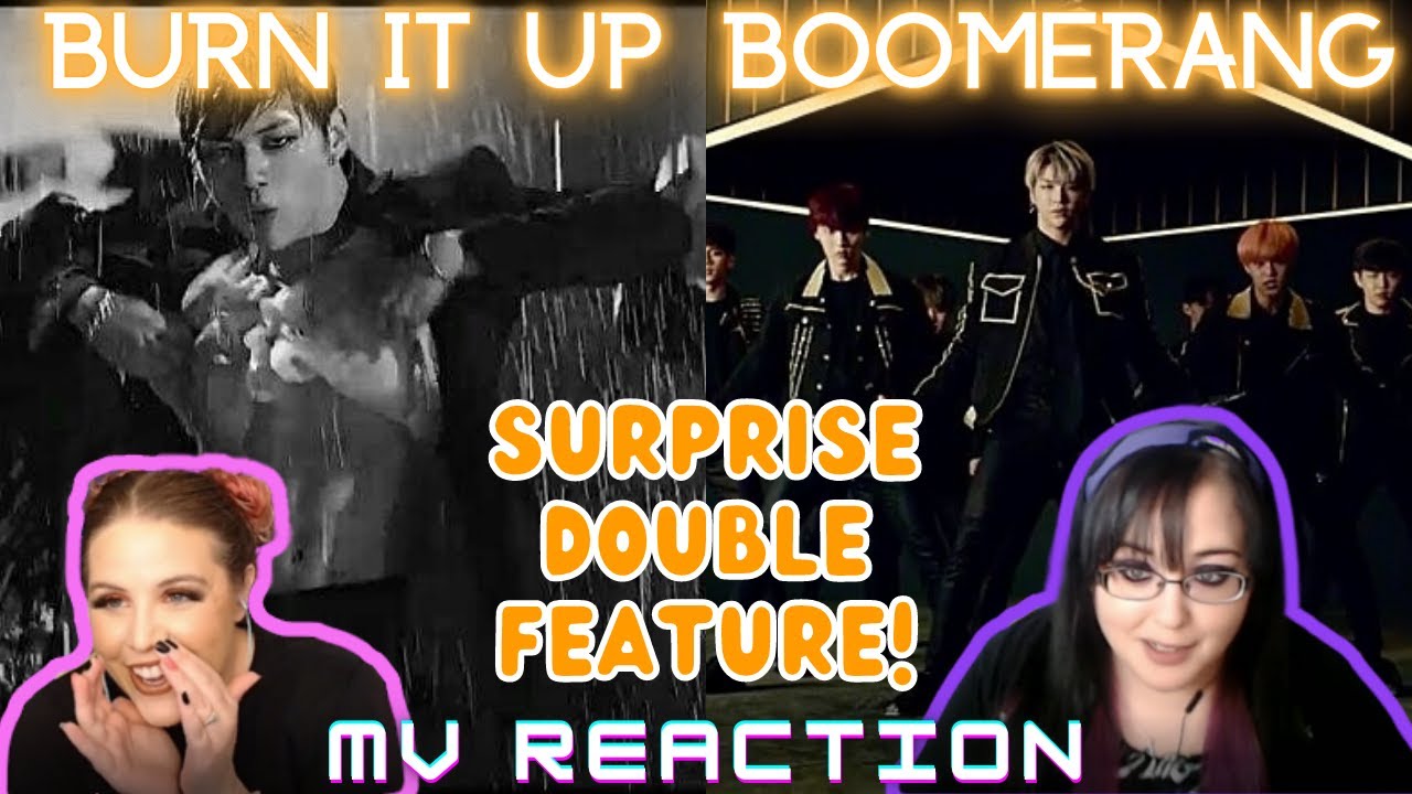 Wanna One (워너원) - 활활 (Burn It Up) (Extended Ver.) + 'BOOMERANG (부메랑)' M/V | K-Cord Girls React