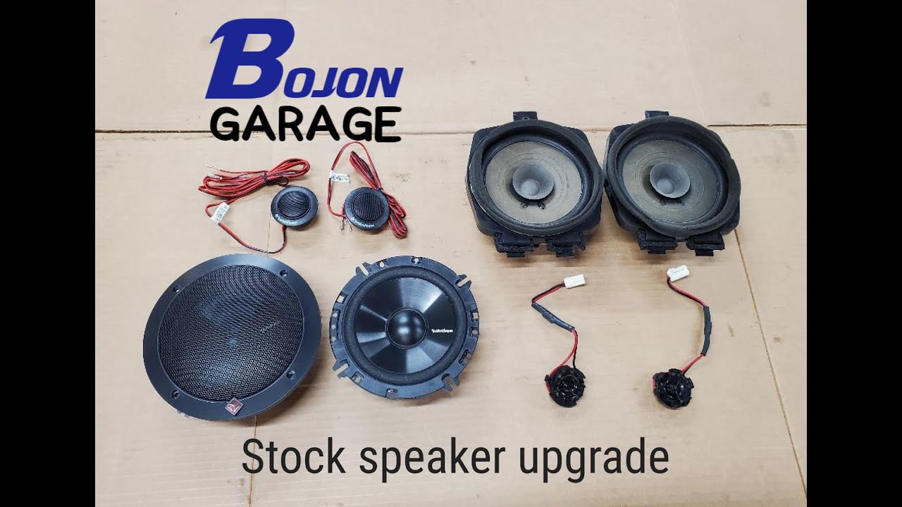 Front door speaker upgrade on gen 1 colorado or canyon