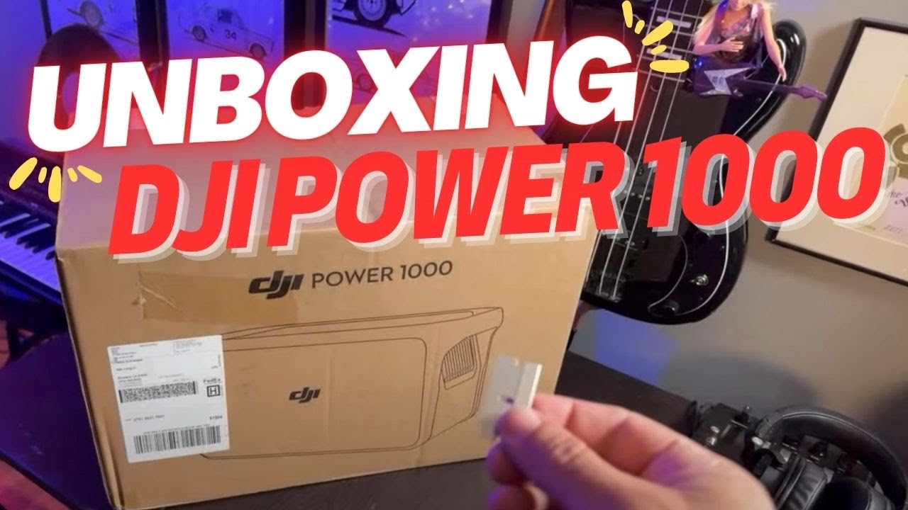 DJI Power 1000 Power Station Unboxed!!