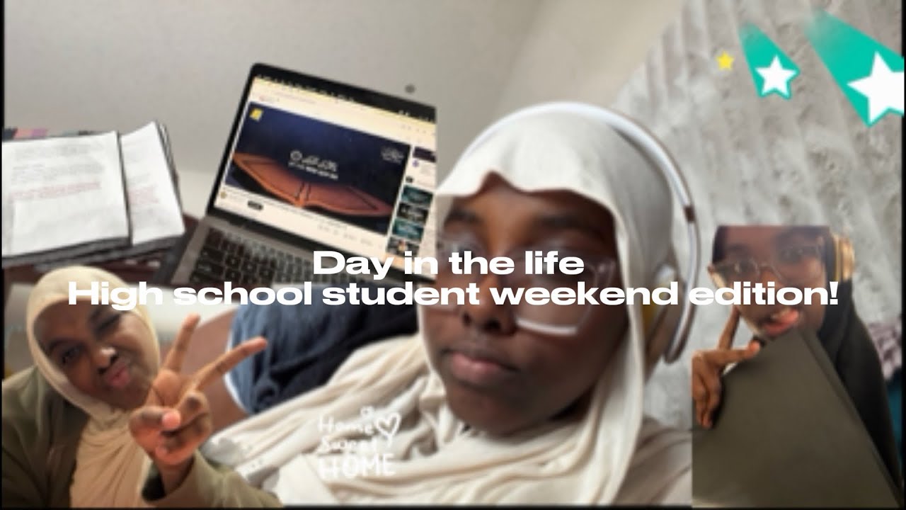 Day in a life☃️✒️| High school student trying to get into med school 🧑‍🎓 (grwm,studying,cooking 📖📚)