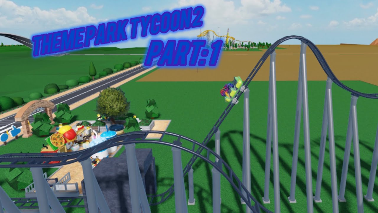 Making a new thempark in roblox!!! Part:1 