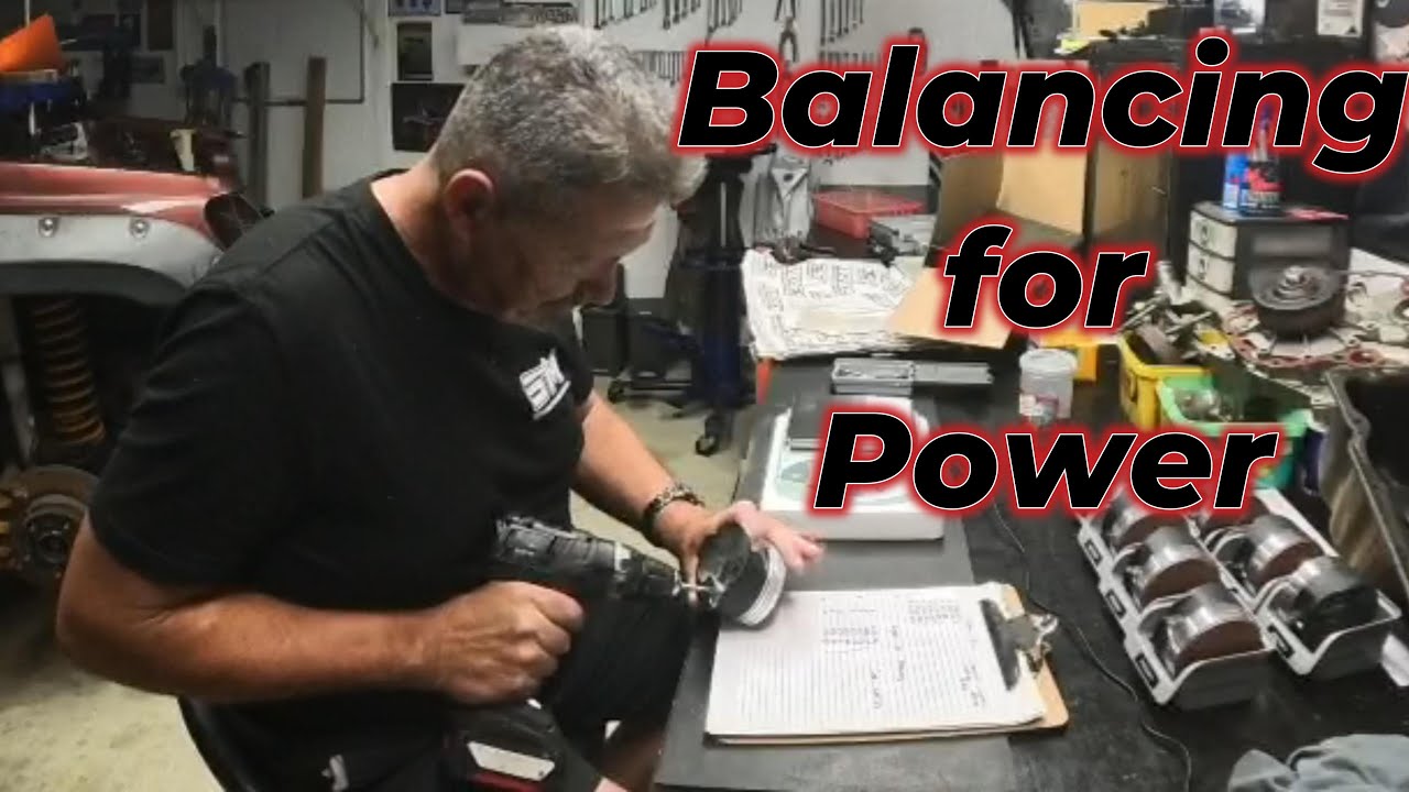 How to balance pistons for more performance. Step by Step.