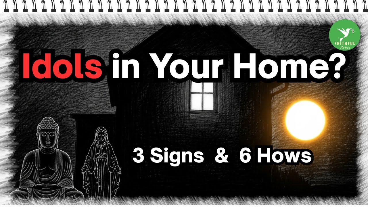 Idols in Your Home? 3 Signs You’re Letting Darkness In & How to Remove Them