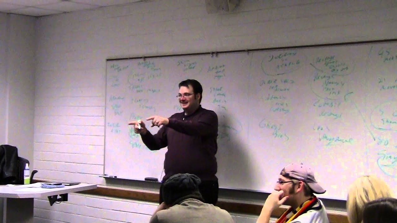2013 Brandon Sanderson Lecture 1: Turning Ideas Into a Story Pt 2 (10/10)