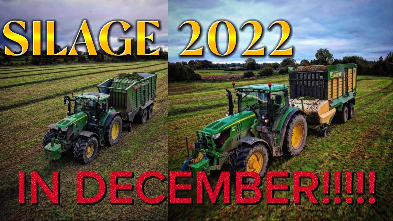 SILAGE, IN DECEMBER!!!!!!~Gorman Agri ~ Mohan Agri ~ Silage 2022