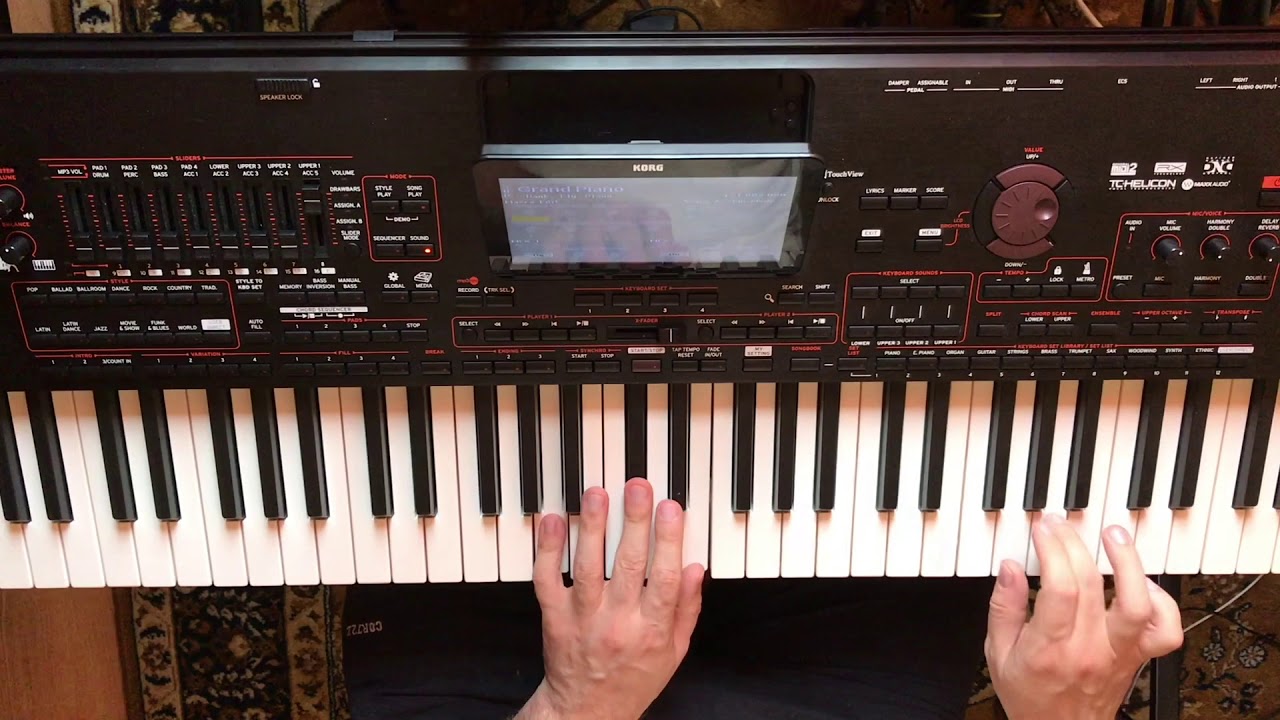 Tutorial orgă : Dorul Basarabiei - Ion Paladi&Orchestra 