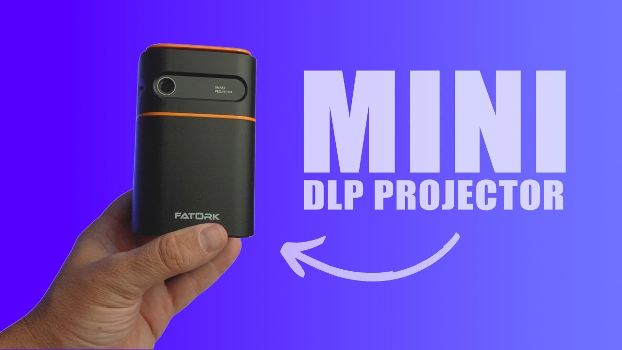 Fatork Pocket Monster Mini Projector Review and Unboxing