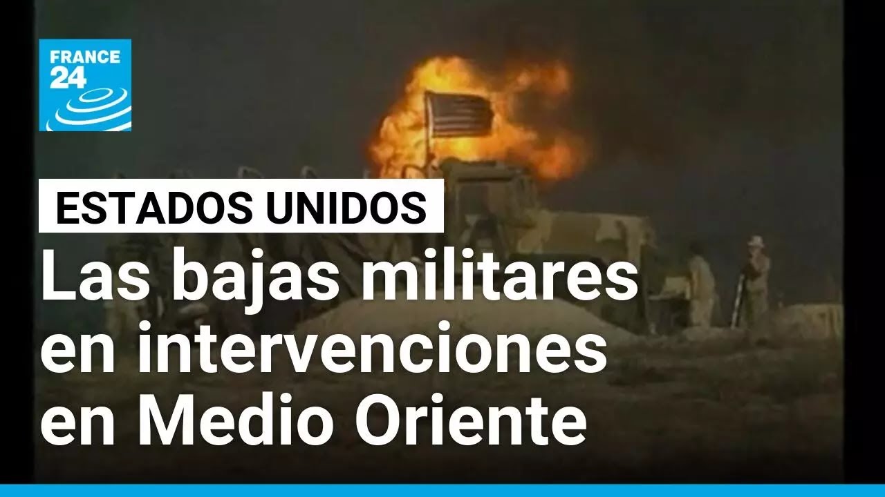 Las bajas de Estados Unidos y sus aliados en décadas de intervenciones en Medio Oriente
