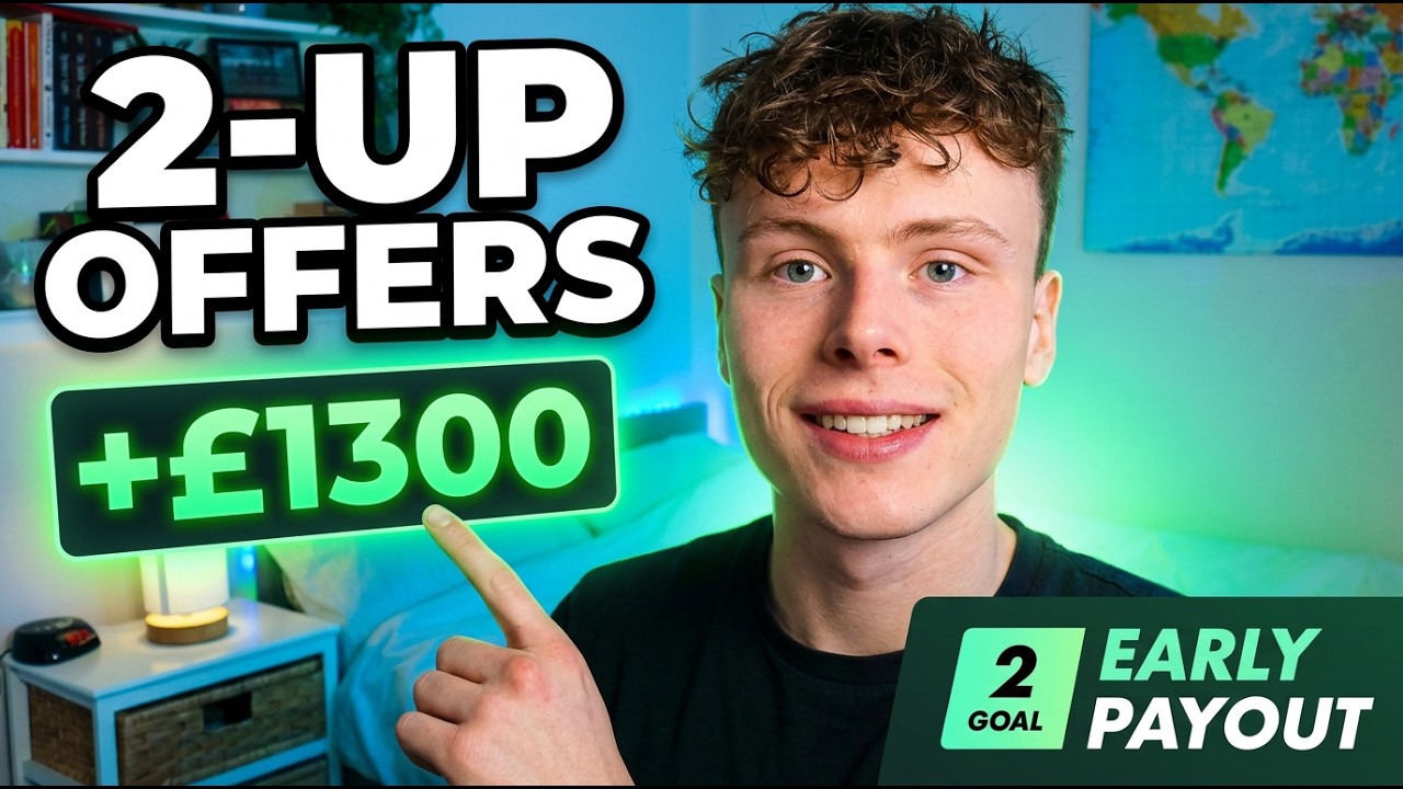 Make &pound;1000s from 2-Ups with Matched Betting (Early Payout)