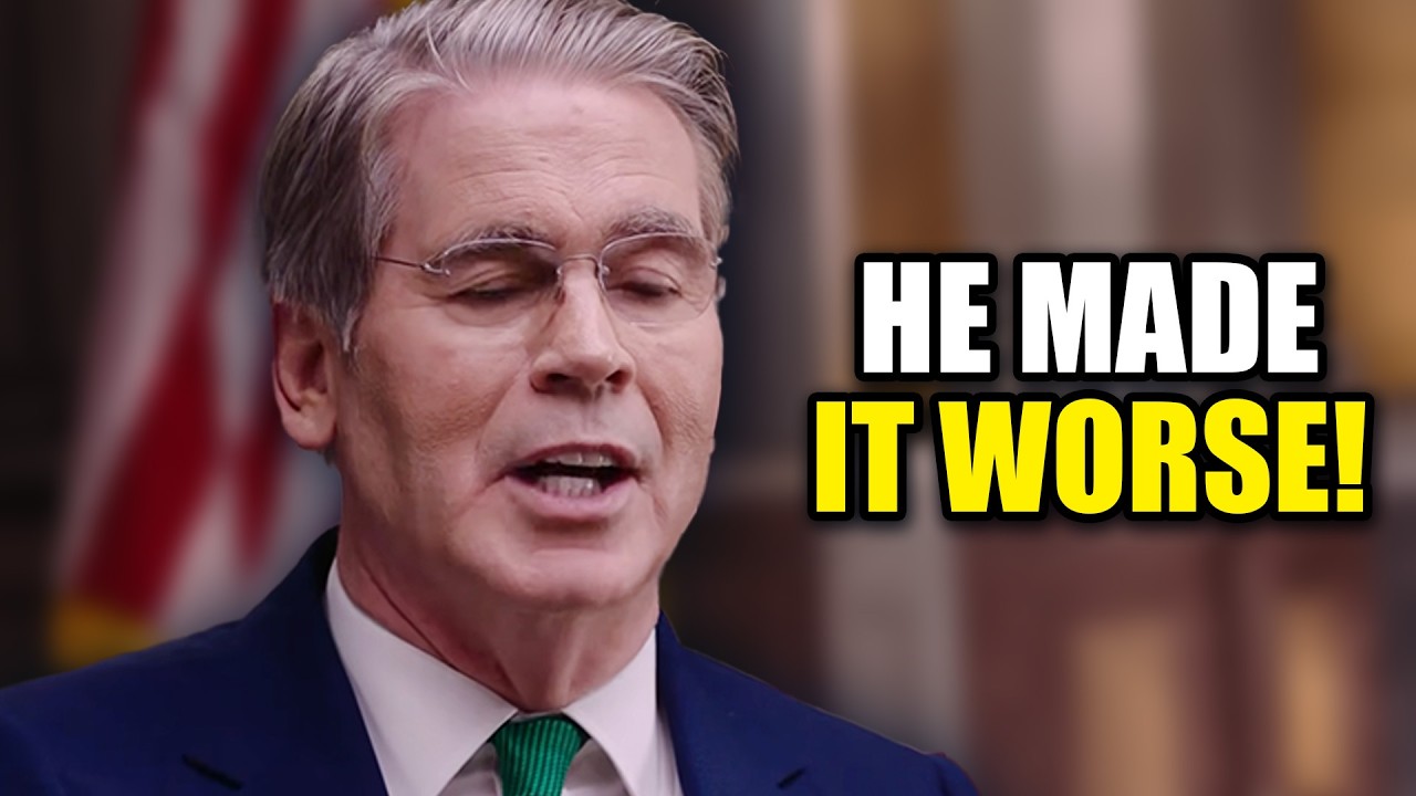 Scott Bessent FACEPLANTS Trying To Defend Trump's Latest Political Stunt
