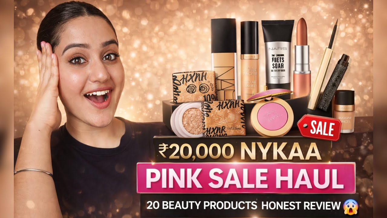 ₹20,000 Nykaa Pink Sale Haul 💗 | 20 Beauty Products Honest Review 😱 Kp Styles