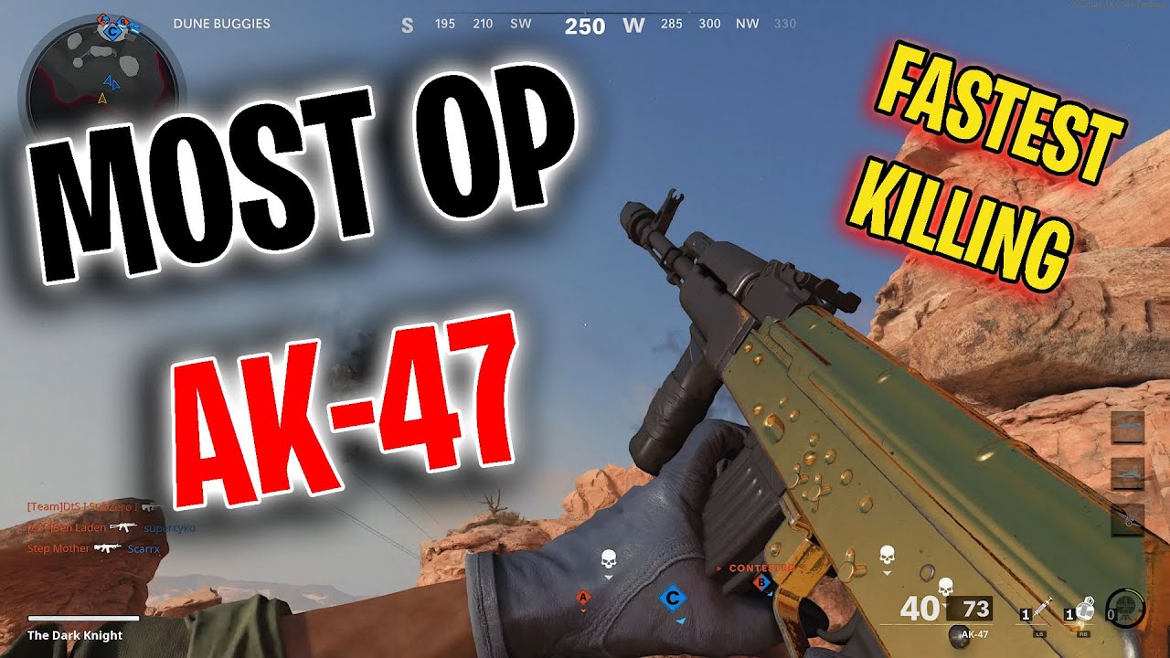 BEST AK-47 CLASS SETUP IN BLACK OPS COLD WAR - BEST ASSAULT RIFLE - OVERPOWERED AK-47 CLASS SETUP