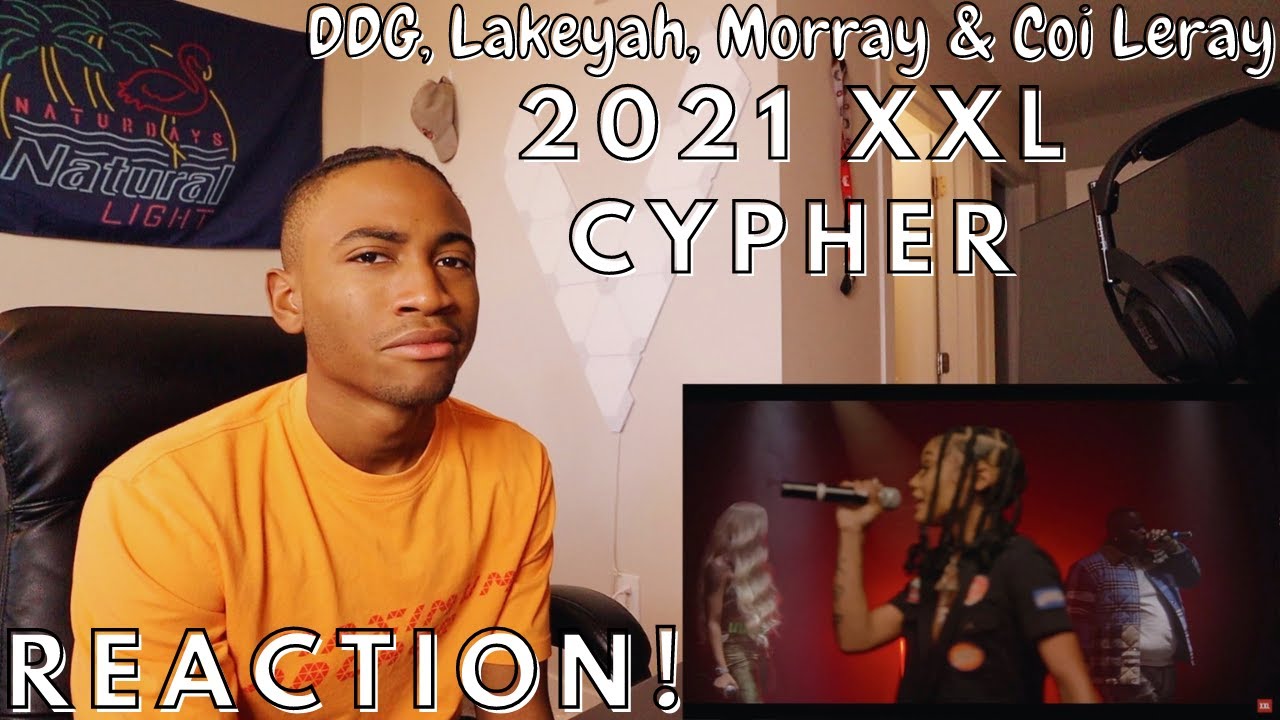 HE MADE IT! DDG, Lakeyah, Morray and Coi Leray's 2021 XXL Freshman Cypher | *REACTION*