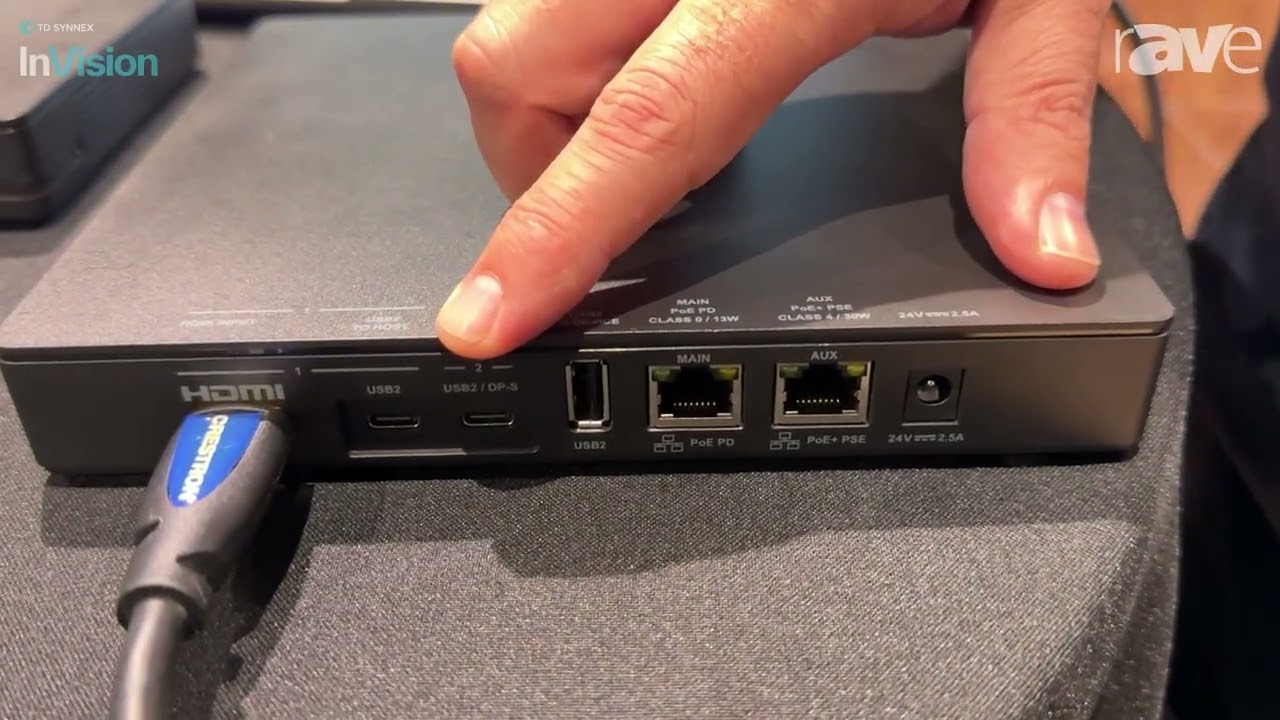 InVision 2025: Crestron Shows AirMedia Wireless Presentation and Collaboration Solution