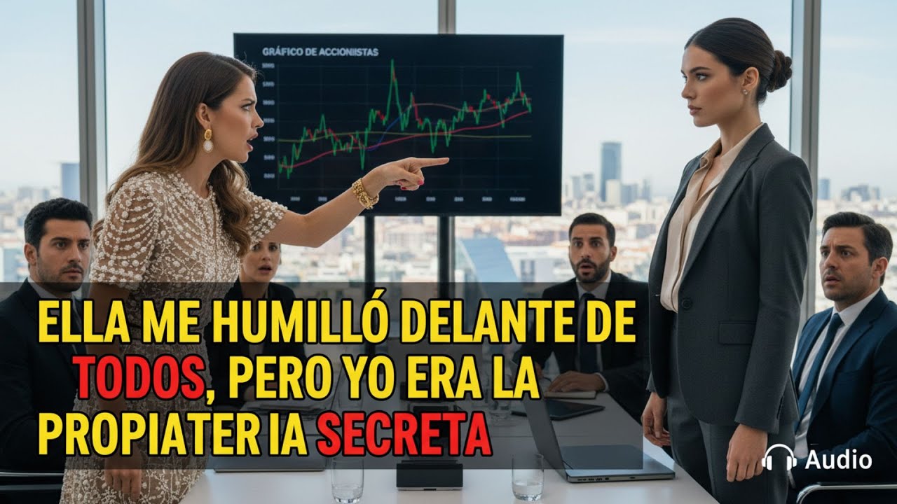 La Esposa Del CEO Me Gritó En La Sala De Juntas, Pero Yo Poseía El 8% De La Empresa....
