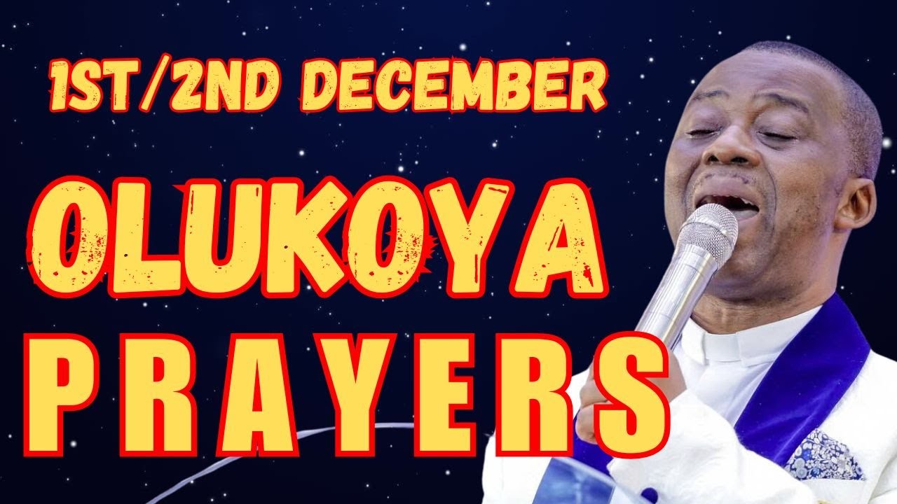 2ND DECEMBER, 2025 - ALL NIGHT BREAKTHROUGH MFM MIDNIGHT OLUKOYA PRAYERS FOR DELIVERANCE #mfm