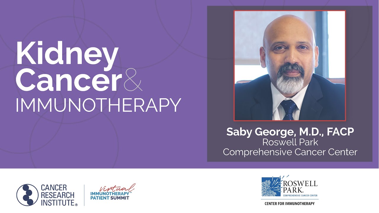 Kidney Cancer and Immunotherapy with Dr. Saby George