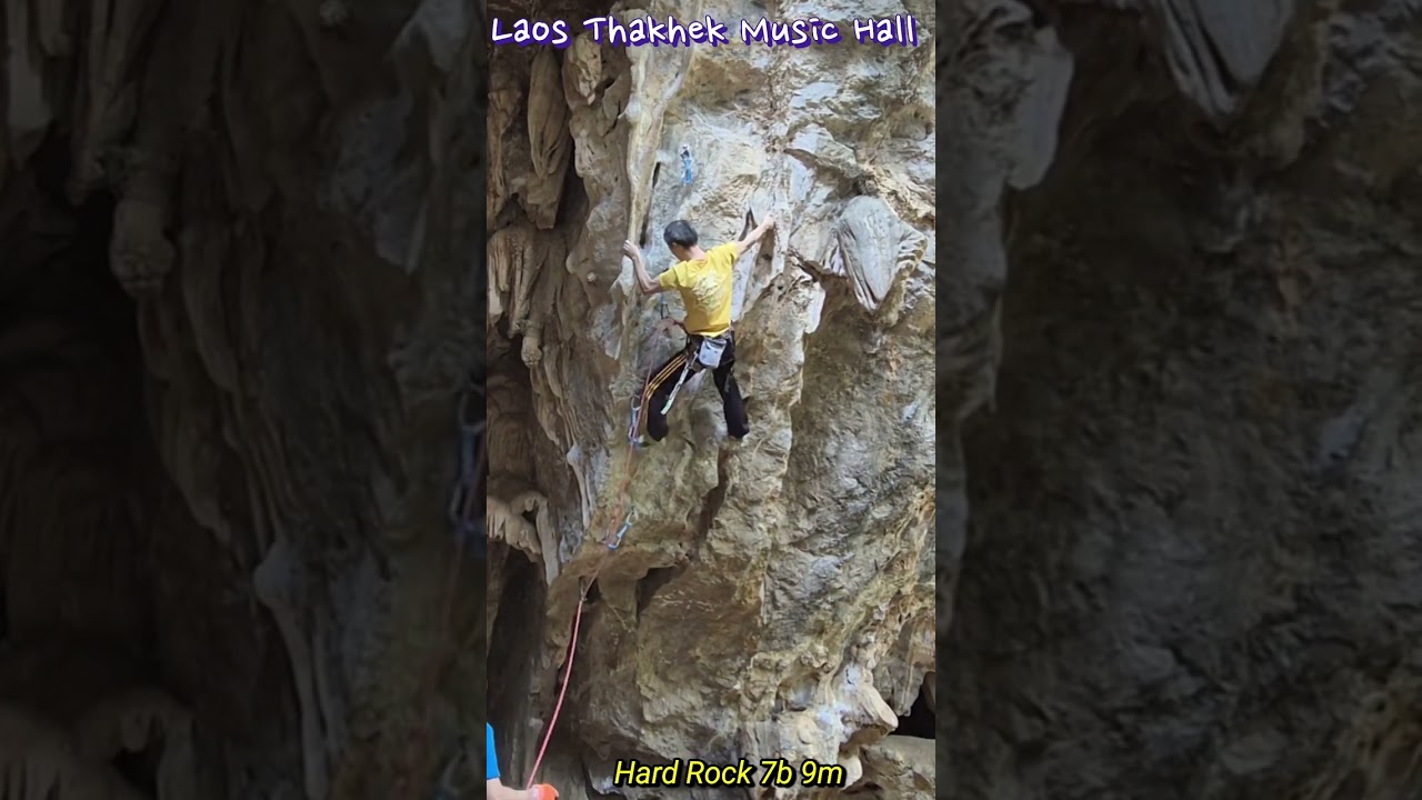 Laos Thakhek Hard Rock 7b 9m