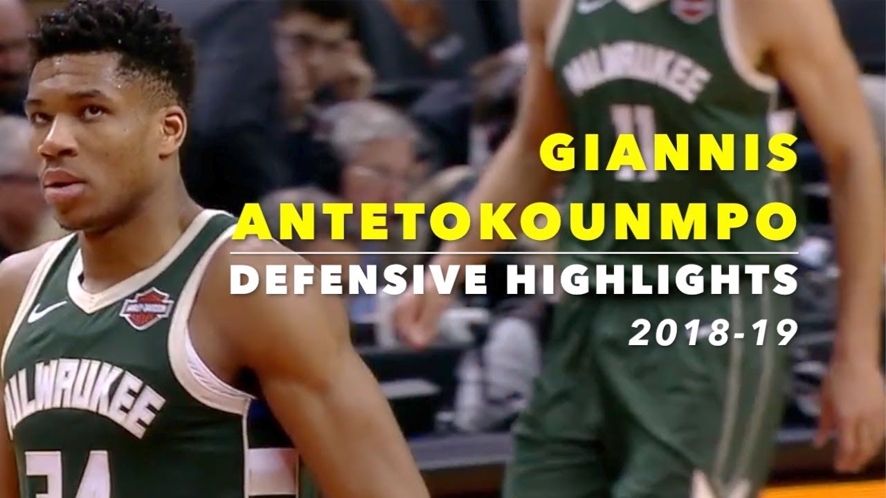 Giannis Antetokounmpo Defensive Highlights | 2018-19
