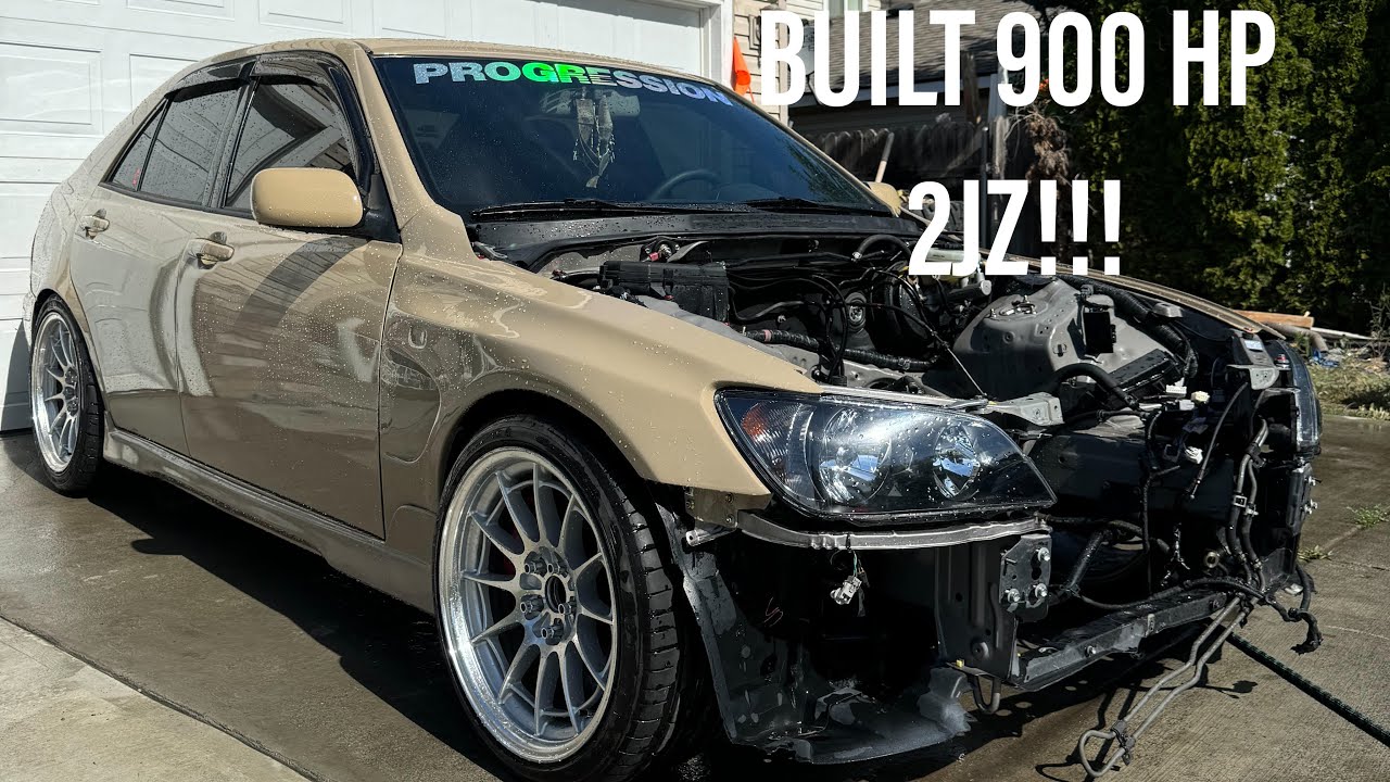 LEXUS IS300 ENGINE REMOVAL & 900 HP 2JZ WALK AROUND |LEXUS IS300 TURBO SERIES EP.5|