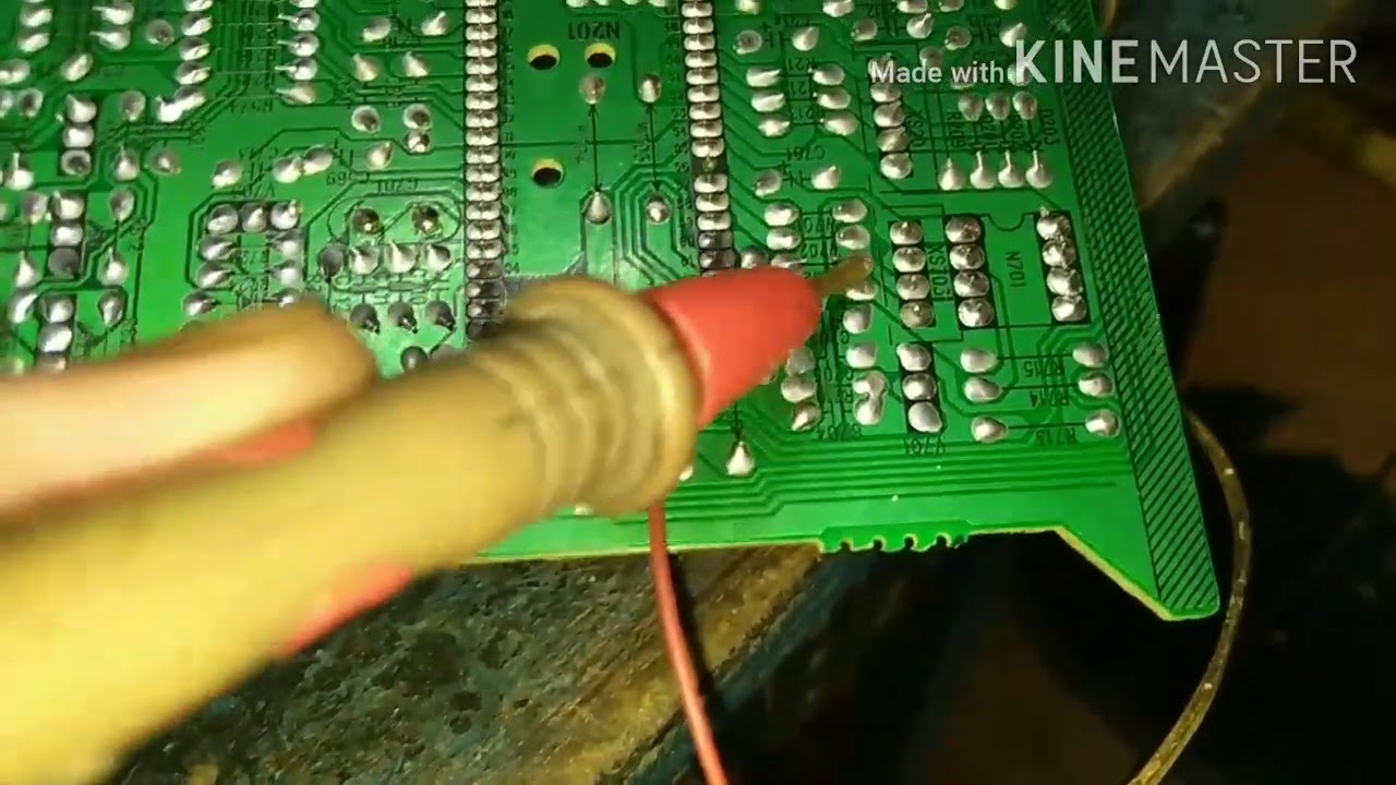 Local China CRT TV. Standby problem. Memory IC fault,