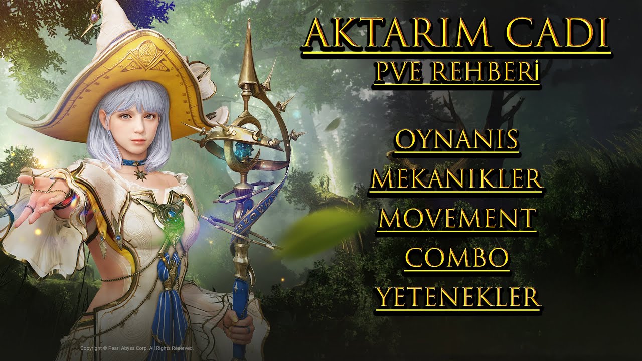 Black Desert Online(BDO) Aktarım Cadı PvE Rehberi