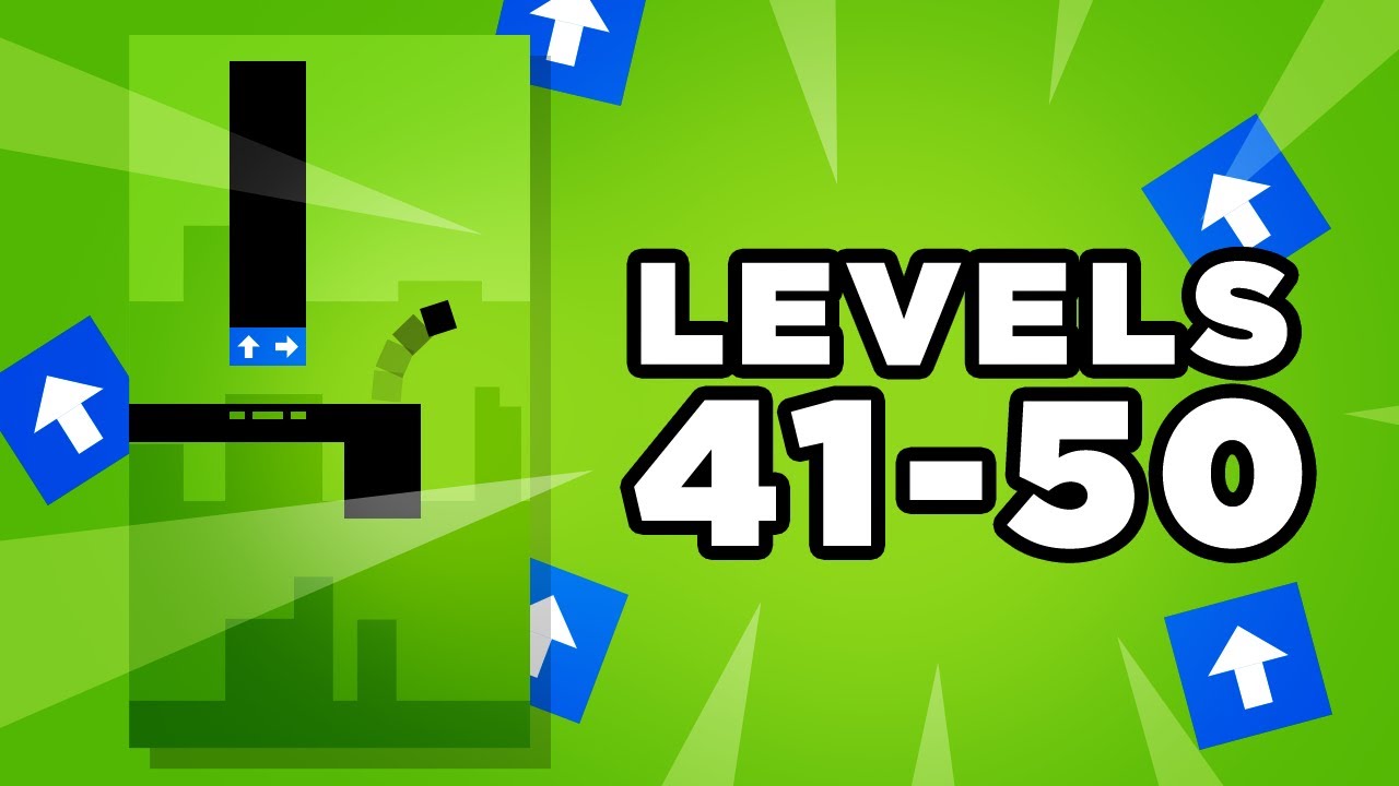 Boxel Rebound Tutorial Levels 41-50
