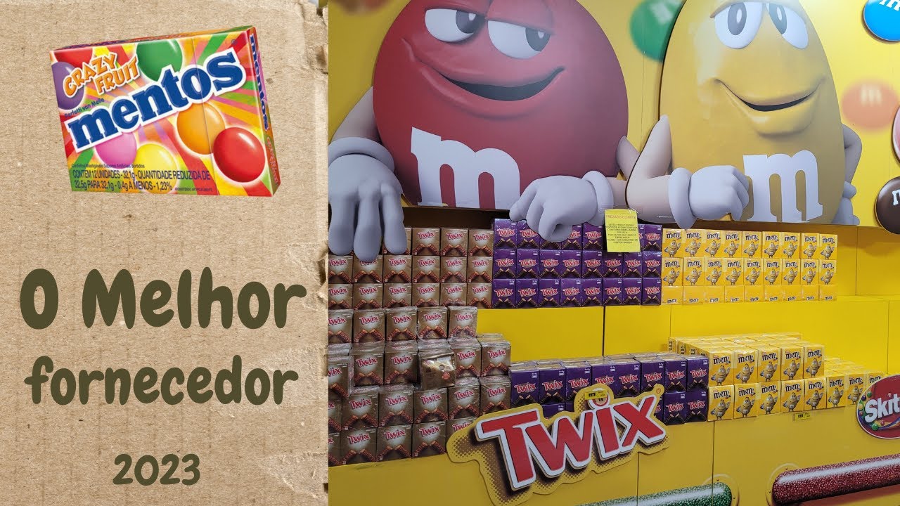 DOCES e CHOCOLATES para REVENDA - a mais importante distribuidora de S&atilde;o Paulo