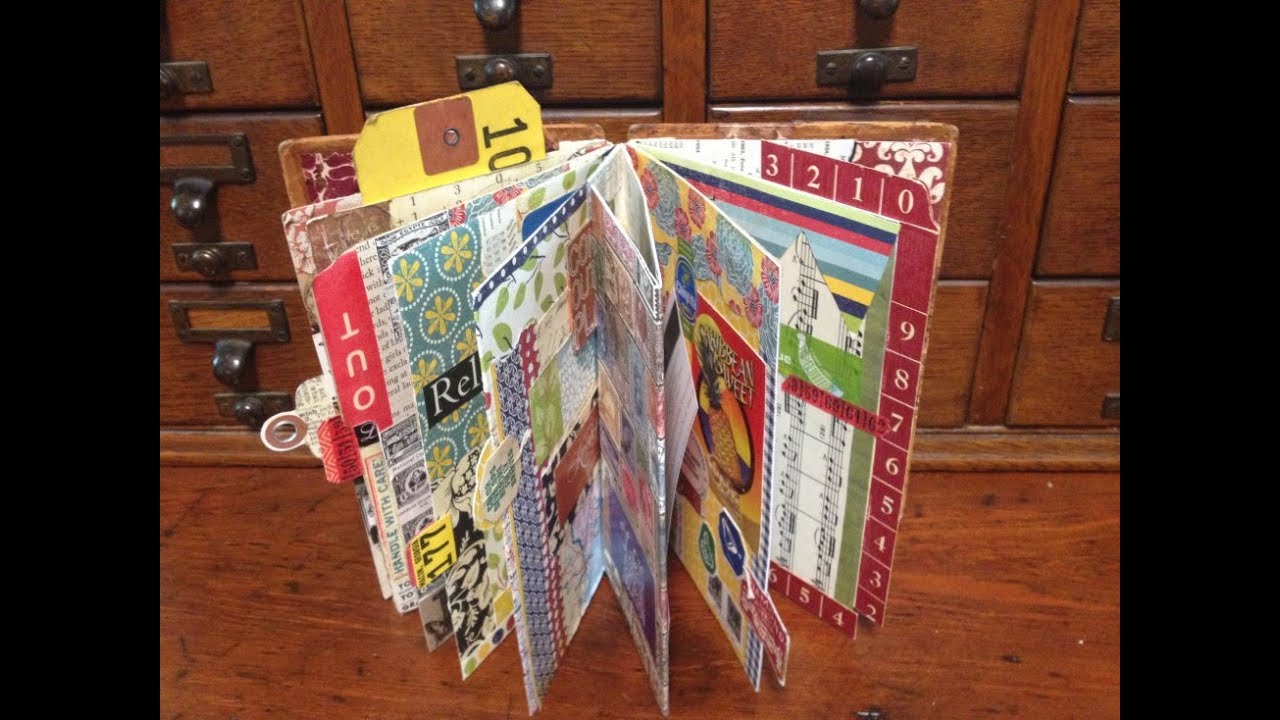 Collage journal flip-through