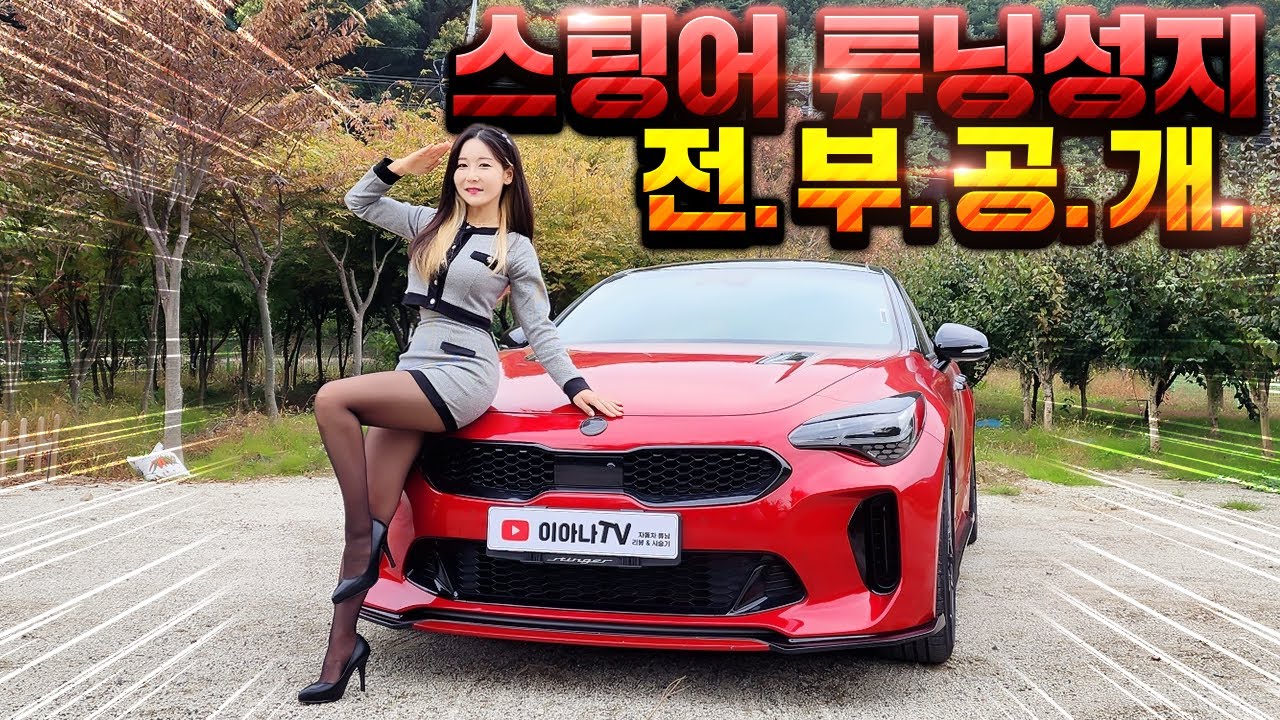 스팅어 튜닝성지 싹 다 공개 🔥