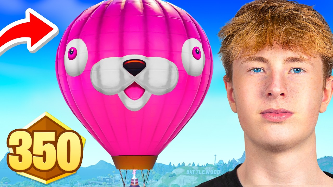 Solo Cash Cup, But I Can ONLY Loot This Balloon!