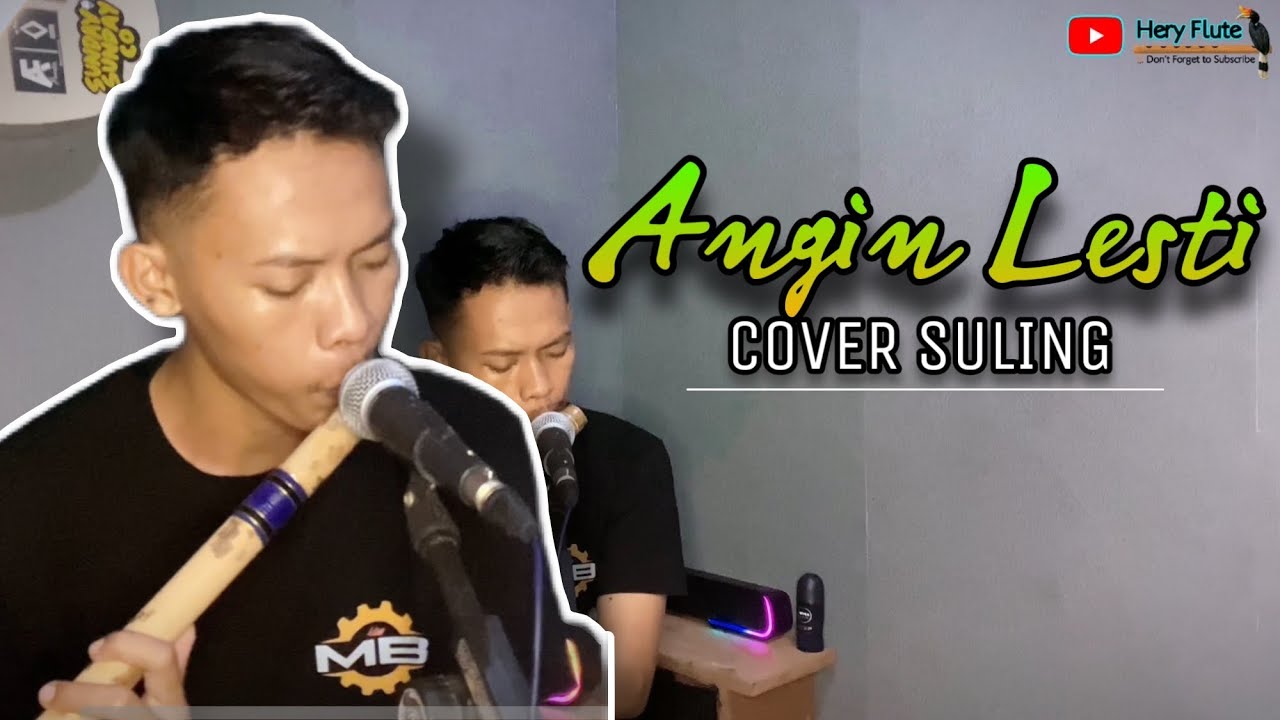 SULING COVER ANGIN - LESTI ||VERSI SLOW