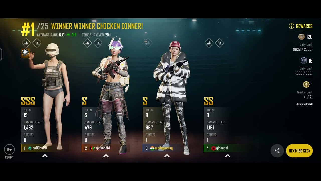 Rank push in the Pubg New State gameplay video