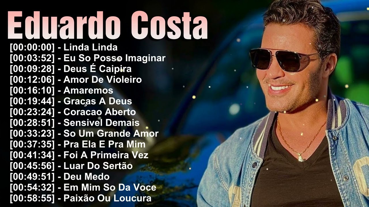 Eduardo Costa 2026 – Top 20 sertanejo romântico com Ainda Tô Aí e Me Apaixonei