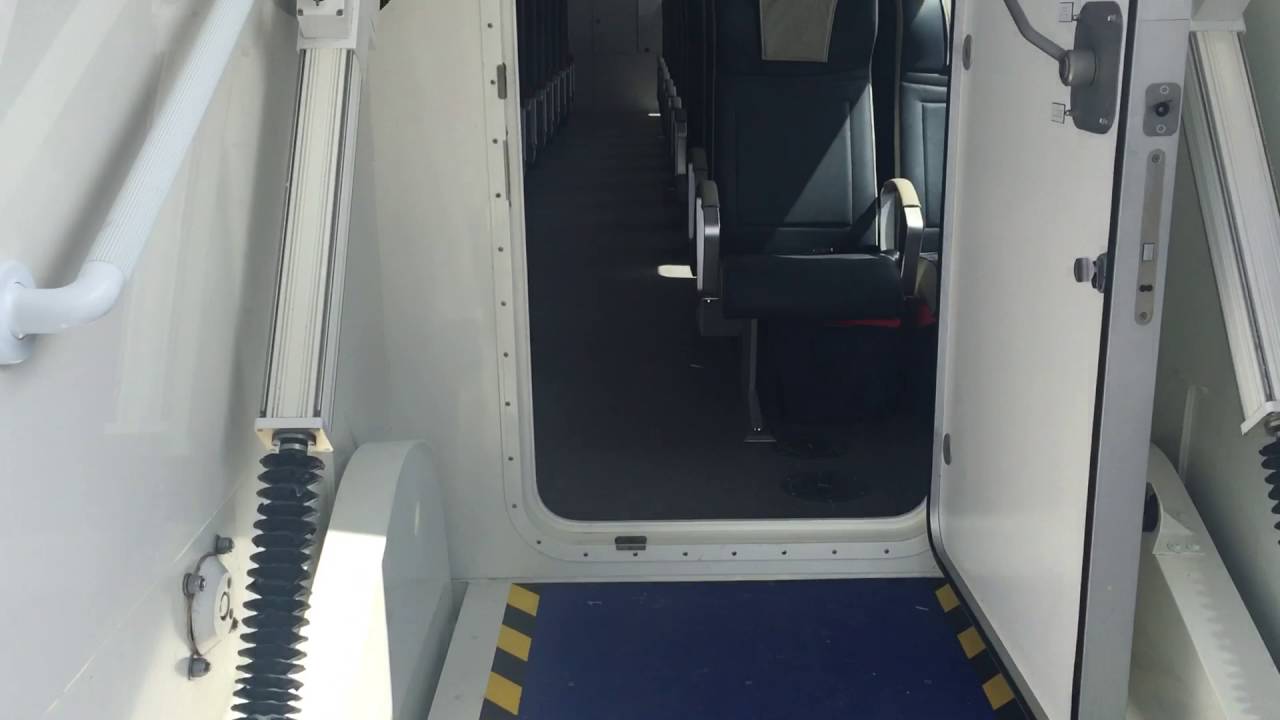 Inside Hovertravel's new Isle of Wight hovercraft - Solent Flyer