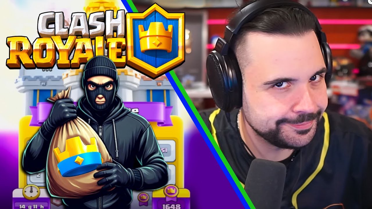 Campione Definitivo con il Passamontagna - CLASH ROYALE