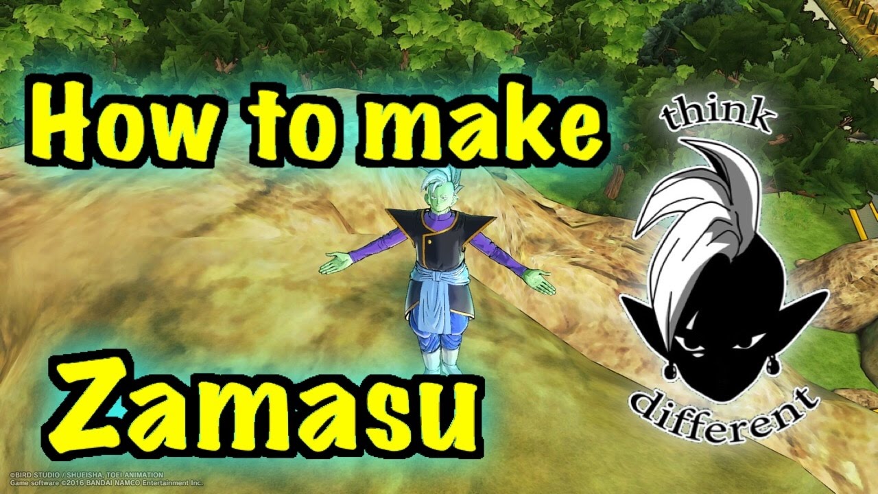 How to make Zamasu In Dragon Ball xenoverse 2