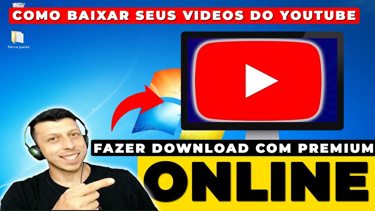 Como fazer DOWNLOAD de videos do youtube premium no pc