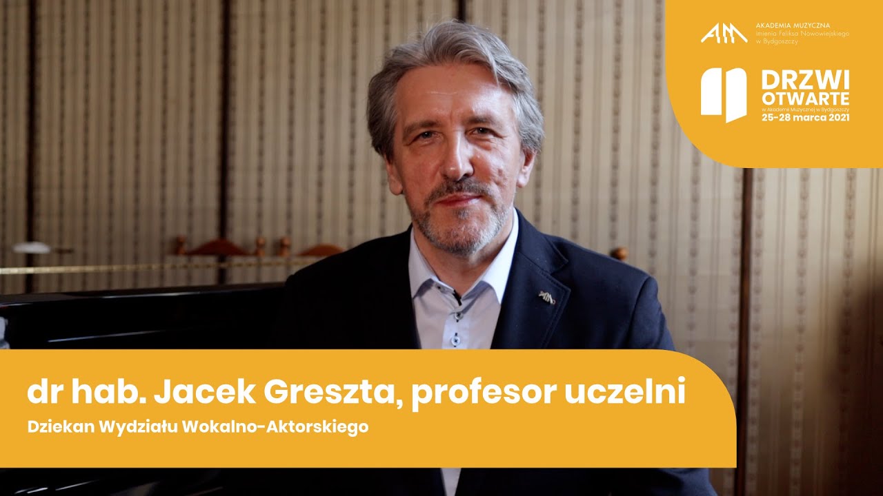 DRZWI OTWARTE AMFN | Zaproszenie Dziekana Wydziału Wokalno-Aktorskiego